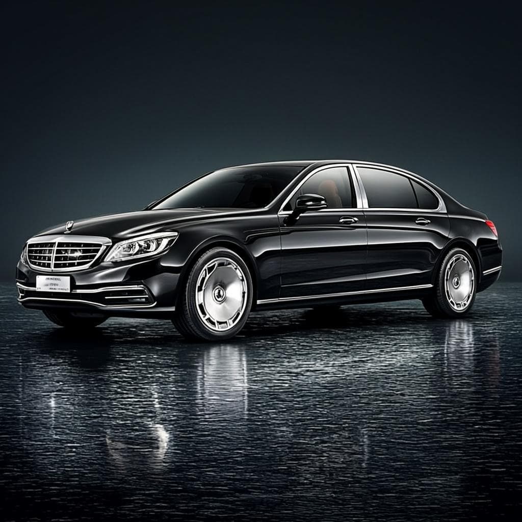Executive sedan for business travel